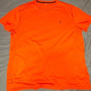 Men’s t shirt orange size large
